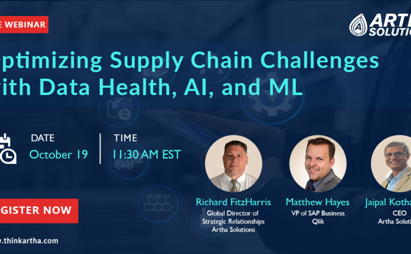 Optimizing Supply Chain Challenges with Data Health, AI, and ML