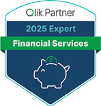 Artha Solutions recognised as Qlik expert financial services badge